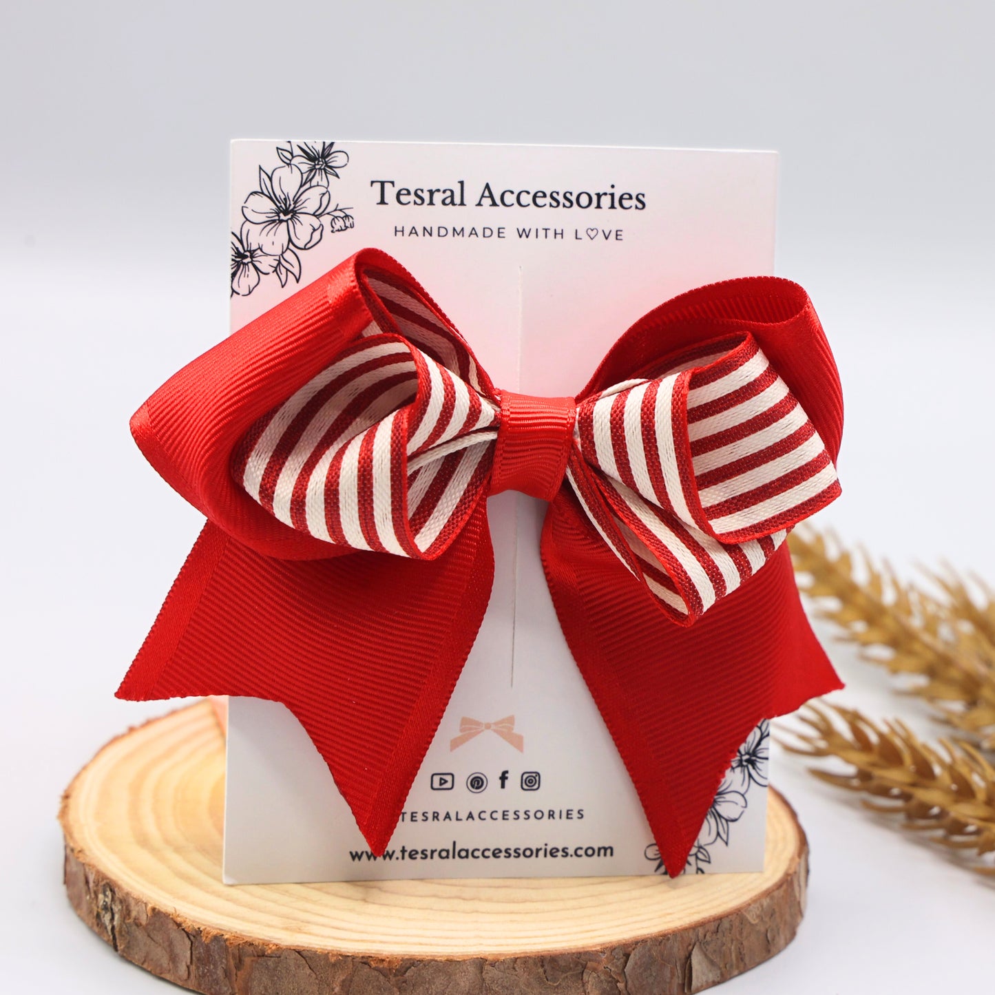 Candy Twist Bow