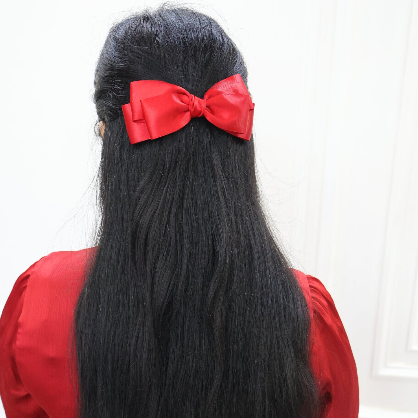Diana Bow- Scarlet Red