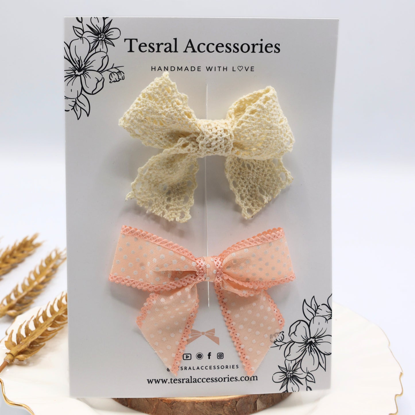 Dot & Stitch Bows