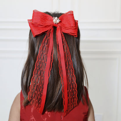 Birthday Bow- Red