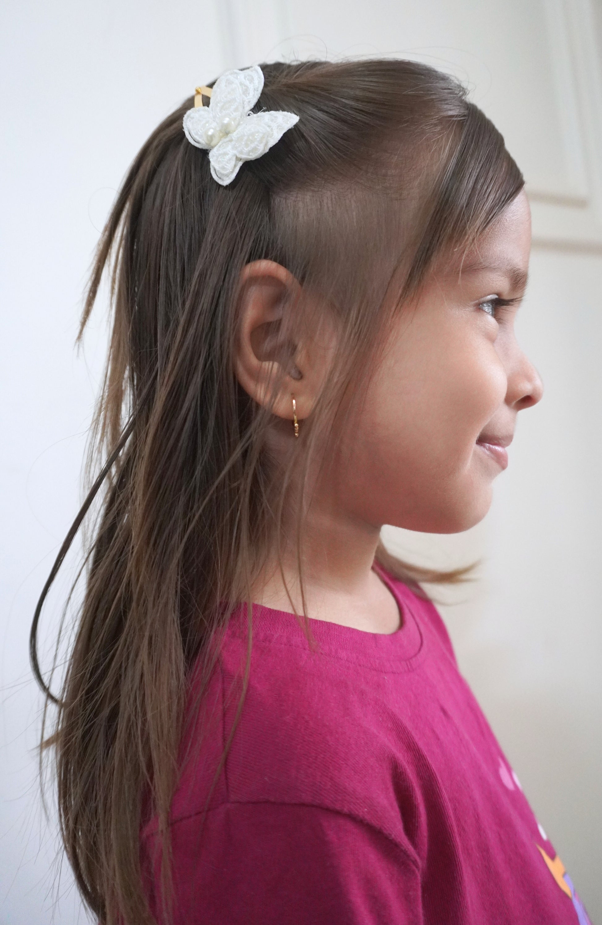 Butterfly hair clip for little girls